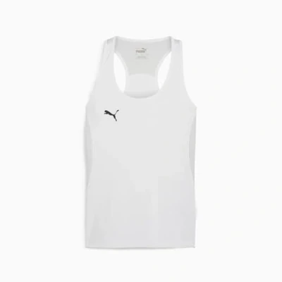 Image of puma Unisex Teamgoal Tank Top, White Black Feather Gray, S EU