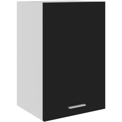 Image of vidaXL Hanging Cabinet Lyon Black 39.5x31x60 cm Engineered Wood