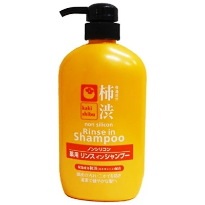 Image of Kumano Persimmon Rise in Shampoo Bottle, 600ml