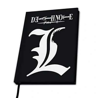 Image of ABYSTYLE Death Note L A5 Notebook