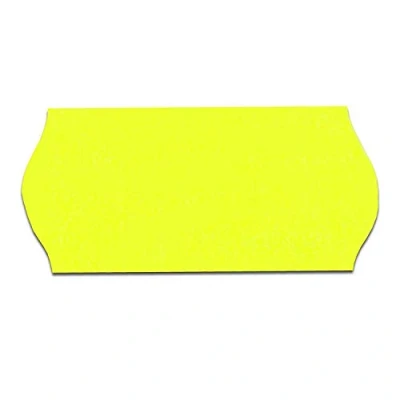 Image of Gato CT4 26mm x 12mm Price Gun Labels Fluorescent Yellow 10 Rolls 15,000