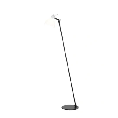 Image of Rotaliana Luxy Glam F0 Floor Lamp Black/Glossy White