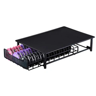 Image of EXZACT Coffee Capsule Drawer Compatible for Tassimo Pods Max. Capacity 60 Machine Stand Non Slip, Anti Vibration Holder, Dispenser, (Tassimo 60pcs)