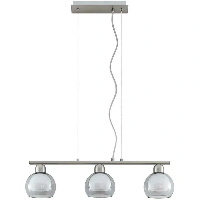 Image of Lucande Kaiya pendant light, 3 bulb, Ø 14 cm, long
