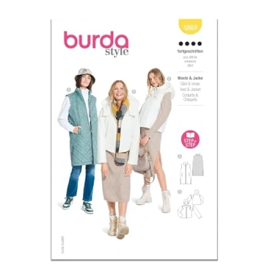 Image of Simplicity Patterns Paper Sewing Pattern 5869 8 18 (34 44)