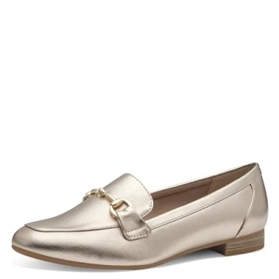 Image of MARCO TOZZI Women&#039;s 2 24212 42 Loafers, Platinum, 5.5