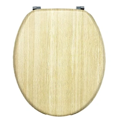 Image of Wooden Toilet Seat Oak
