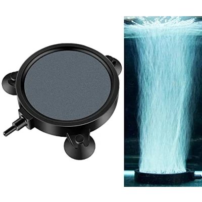 Image of VANZUQUE 10CM Fish Tank Aquarium Air Stone,Ceramic Stone Diffusers Deep Dissolving Oxygen Pump Accessories Aquatic Pet