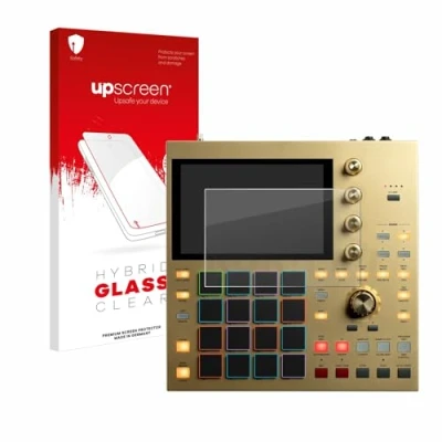 Image of upscreen Screen Protector Film compatible with Akai MPC One 9H Glass Protection, Extreme Scratch Resistant
