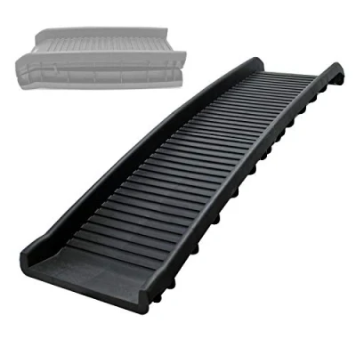Image of Foldable Dog Ramp with Non Slip Coating, Boarding Aid for Old and Frail Dogs