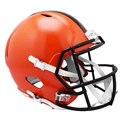 Image of Riddell NFL Cleveland Browns Speed Replica Football Helmet
