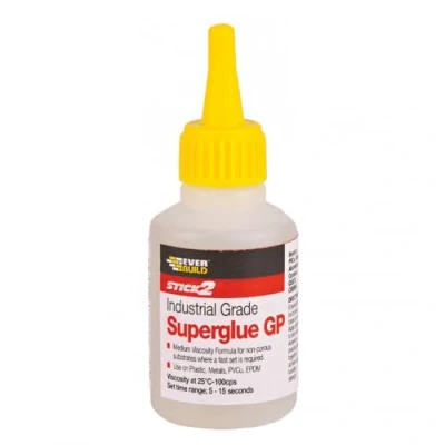 Image of Everbuild Industrial Superglue General Purpose 20g (EVBCYN20)