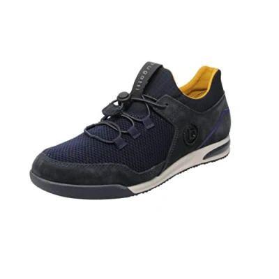 Image of bugatti Men&#039;s Trevor Sneaker, Dark Blue, 8 UK