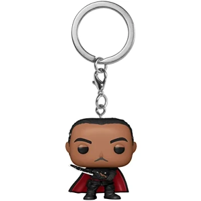 Image of Funko Pop! Keychain: the Mandalorian Pineapple Moff Gideon Star Wars: Novelty Keyring Collectable Mini Figure Stocking Filler Gift Idea Official Merchandise TV Fans