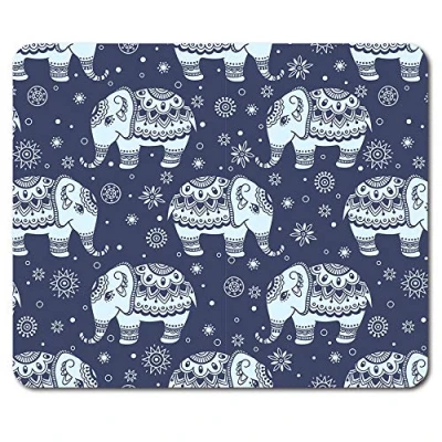 Image of Destination Vinyl ltd Beautiful Elephant Mouse Mat Pad Elephants India Cute Mum Computer #8824
