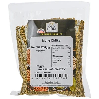 Image of Old India Mung Chilka 250g