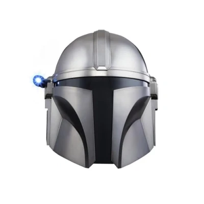 Image of Star Wars The Black Series Mandalorian Premium Electronic Helmet Roleplay Collectible, Toys for Kids Ages 14 and Up