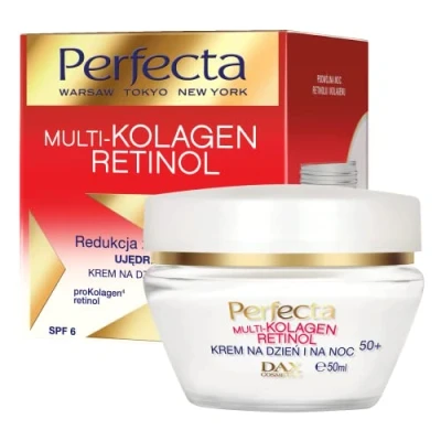Image of DAX Perfecta Multi Collagen Retinol Face Cream For Day And Night 50+ 50ml