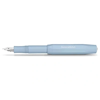 Image of Kaweco COLLECTION fountain pen Mellow Blue I Premium for ink cartridges with steel nib Sport 13 cm Nib: F (Fine)