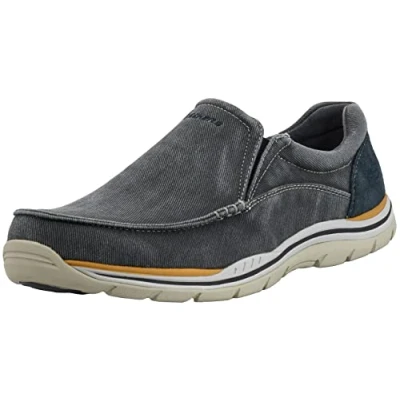 Image of Skechers Men&#039;s Expected Avillo Moccasin, Navy, 11 UK