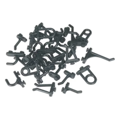 Image of Siegen Hook Assortment for Composite Pegboard 30pc