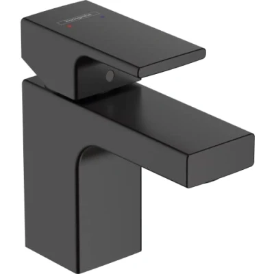 Image of hansgrohe Vernis Shape Basin Mixer Tap 70 without waste set, matt black, 71567670