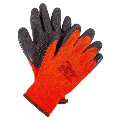 Image of Red L Thermal Acrylic Work Gloves By Pro User