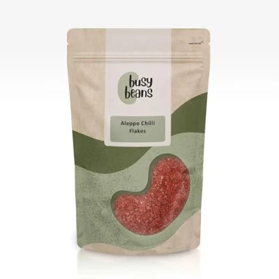 Image of Aleppo Chilli Flakes, Pepper (Pul Biber) by Busy Beans (100g)