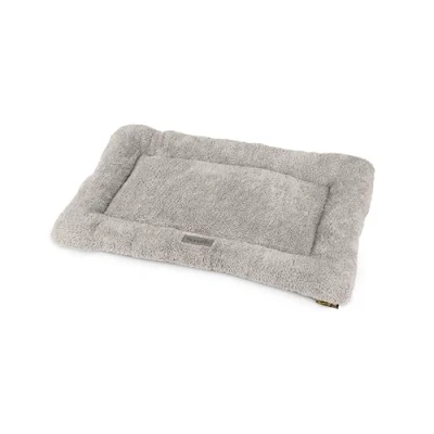 Image of Scruffs Cosy Dog Crate Mat (L), 105 x 70cm, Grey