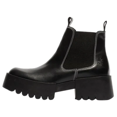 Image of Fly London Women&#039;s EXIA123FLY Ankle Boot, Black, 8 UK