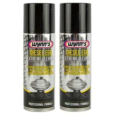 Image of 2 x Wynn&#039;s Wynns Diesel EGR 3 System Air Intake Cleaner Engine 200 ml