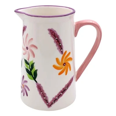 Image of Lesser &amp; Pavey Lynsey Johnstone Sunflowers Jug for All Types of Kitchen Ceramic Multiple Use in The Beautiful Milk or Cream Jugs Everday