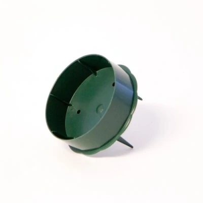 Image of Pack of 10 OASIS® Green Candle Holders (8cm)