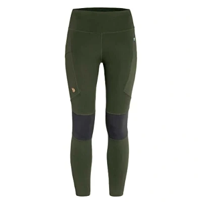 Image of FJALLRAVEN 84771 662 048 Abisko Trekking Tights Pro W Pants Women&#039;s Deep Forest Iron Grey XXL