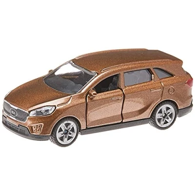 Image of siku 1489, Kia Sorento, Metal/Plastic, Brown, Opening doors, Trailer hitch