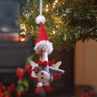 Image of Marco Paul Large 20cm hanging Turkey christmas tree ornaments or Decoration Festive Figure Novelty for decorations, home decor