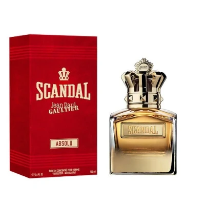 Image of Jean Paul Gaultier Scandal Absolu Pour Homme Parfum 100ml Spray