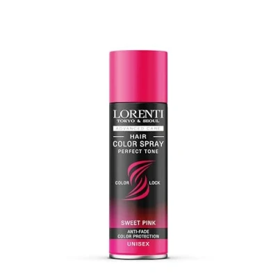 Image of Lorenti Hair Color Spray Temp Perfect Tone Anti Fade Colour Protection Sweet Pink 150 ml