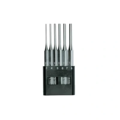 Image of Tengtools Pps06 Set of 6 Pin Punch 3, 4, 5, 6, 7 And 8 Mm