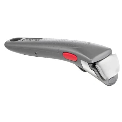 Image of Tefal Ingenio L9863702 Removable Handle Grey Stackable 3 Point Safety Lock Holds up to 10 kg Year Guarantee Made in France