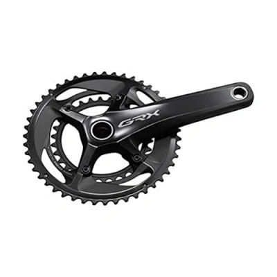 Image of Shimano GRX FC RX810 chainset 48/31, double, 11 speed, Hollowtech II, 175 mm