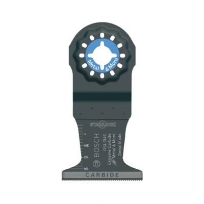 Image of BOSCH OSL134C Starlock Oscillating Multi Tool Carbide Plunge Cut Blade, 1 3/4&quot;
