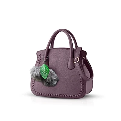 Image of Nicole&amp;Doris Ladies/Women/Female Handbag Female Bag Handbags Purse Senior PU Purple