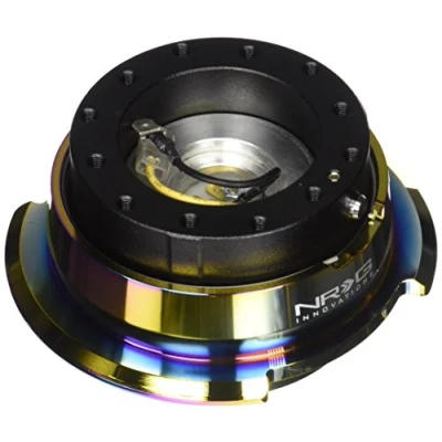 Image of NRG Innovations SRK 280BK/MC Quick Release (Black Body/Titanium Chrome Ring)