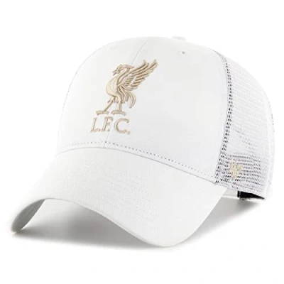 Image of 47 Brand Trucker Snapback Cap Branson FC Liverpool White