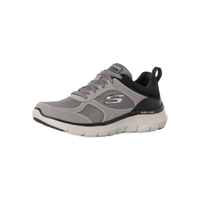 Image of Skechers Flex Adv 5.0 232821 Charcoal Combination of Materials Mens Shoes Standard Fit 9 UK
