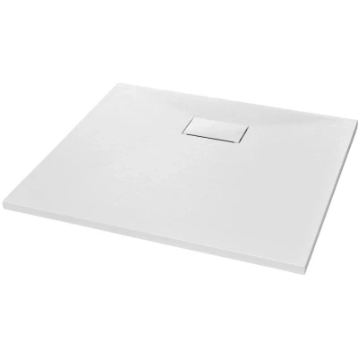 Image of vidaXL Shower Base Tray SMC White 90x80 cm