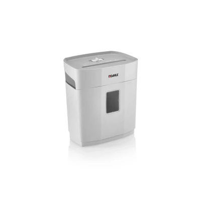 Image of Dahle PaperSAFE 140 Paper Shredder (10 Sheets, Oil Free, Jam Protection, Cross Cut, for Home Office) Grey,36.6 x 34.7 21.7cm