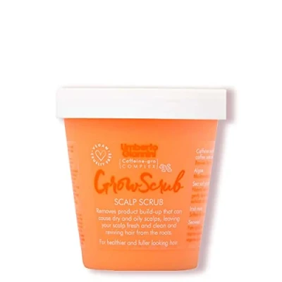 Image of Umberto Giannini Grow Scrub, Vegan &amp; Cruelty Free Exfoliating Coffee Scalp Scrub 250g