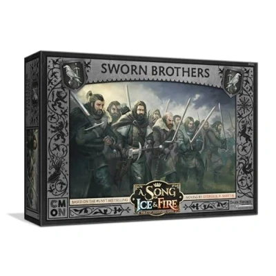 Image of CMON A Song of Ice and Fire: Night&#039;s Watch Sworn Brothers Expansion Miniatures Board Game Ages 14 Plus 2 Players 45 60 Minutes Playing Time